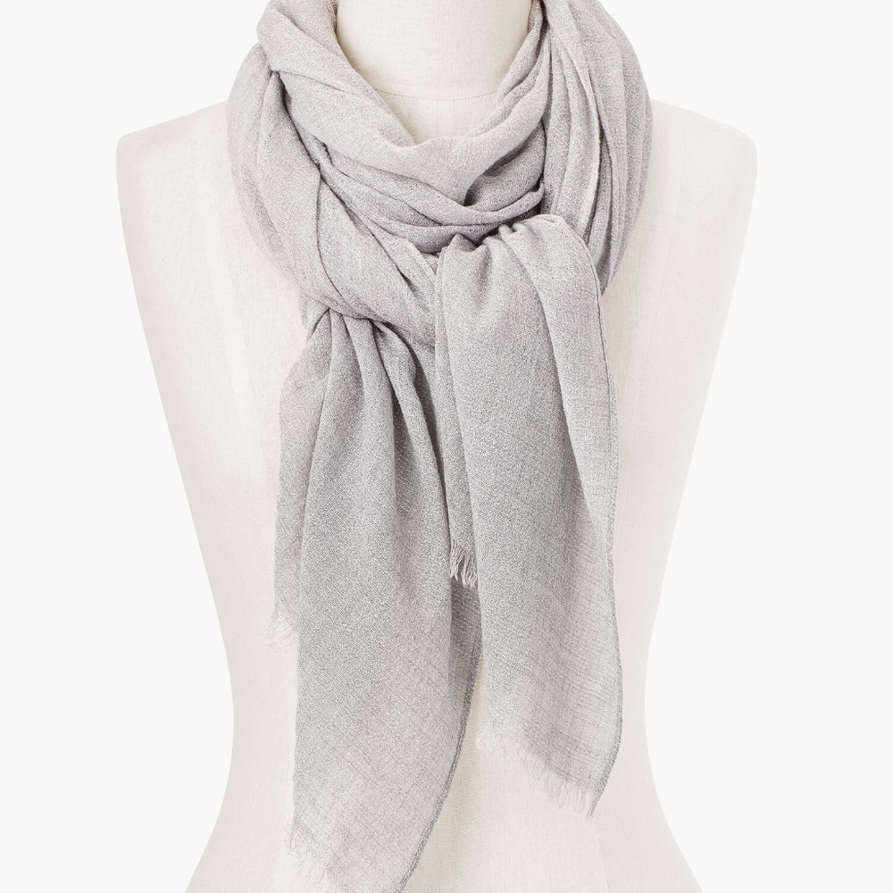 GAUZY SHIMMER SCARF